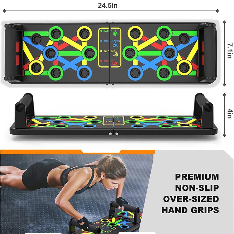 Folding Push-Up Board Chest